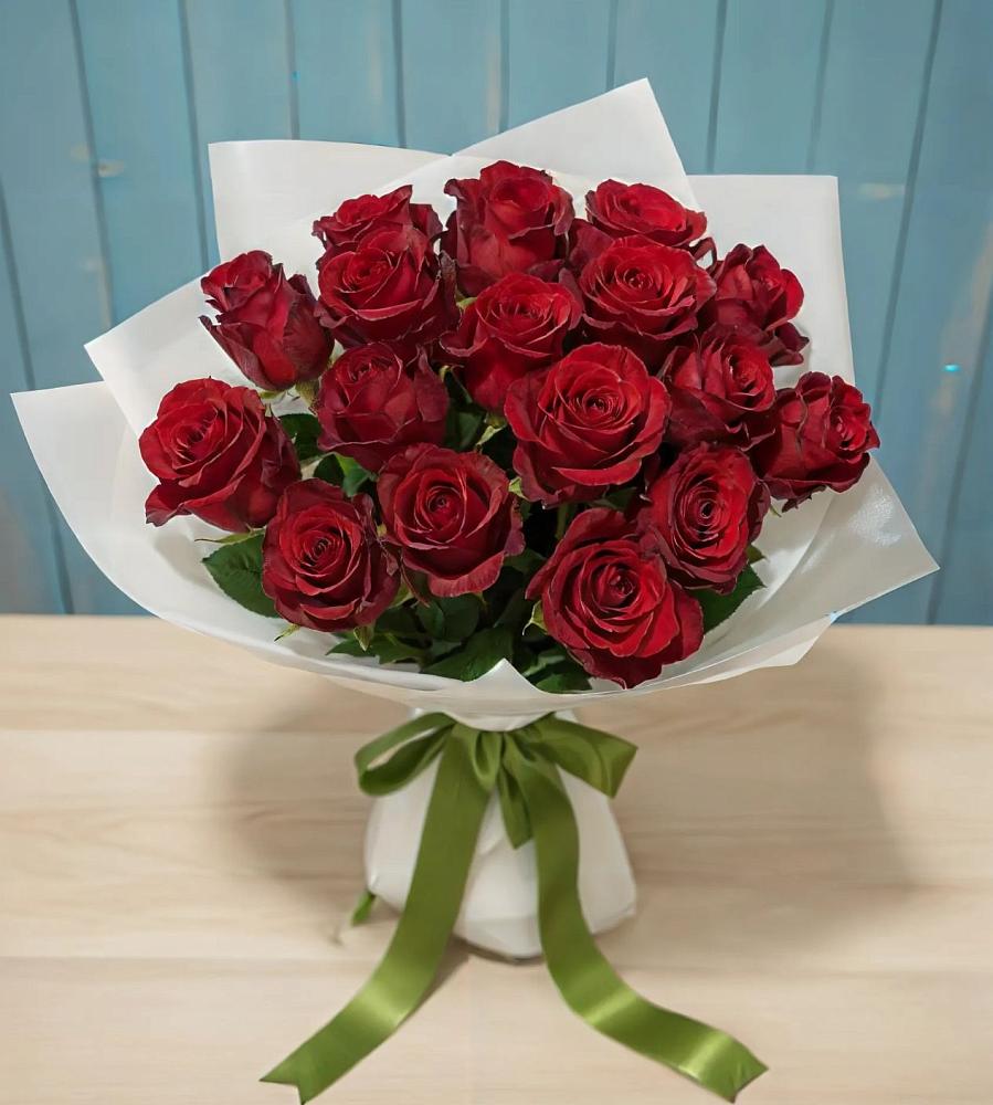 Букет Красные розы в Алейске Алтайский край