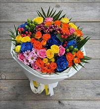 Букет цветов из:  Розы и Хризантемы #REPLACE_PRED# Алейске Алтайский край