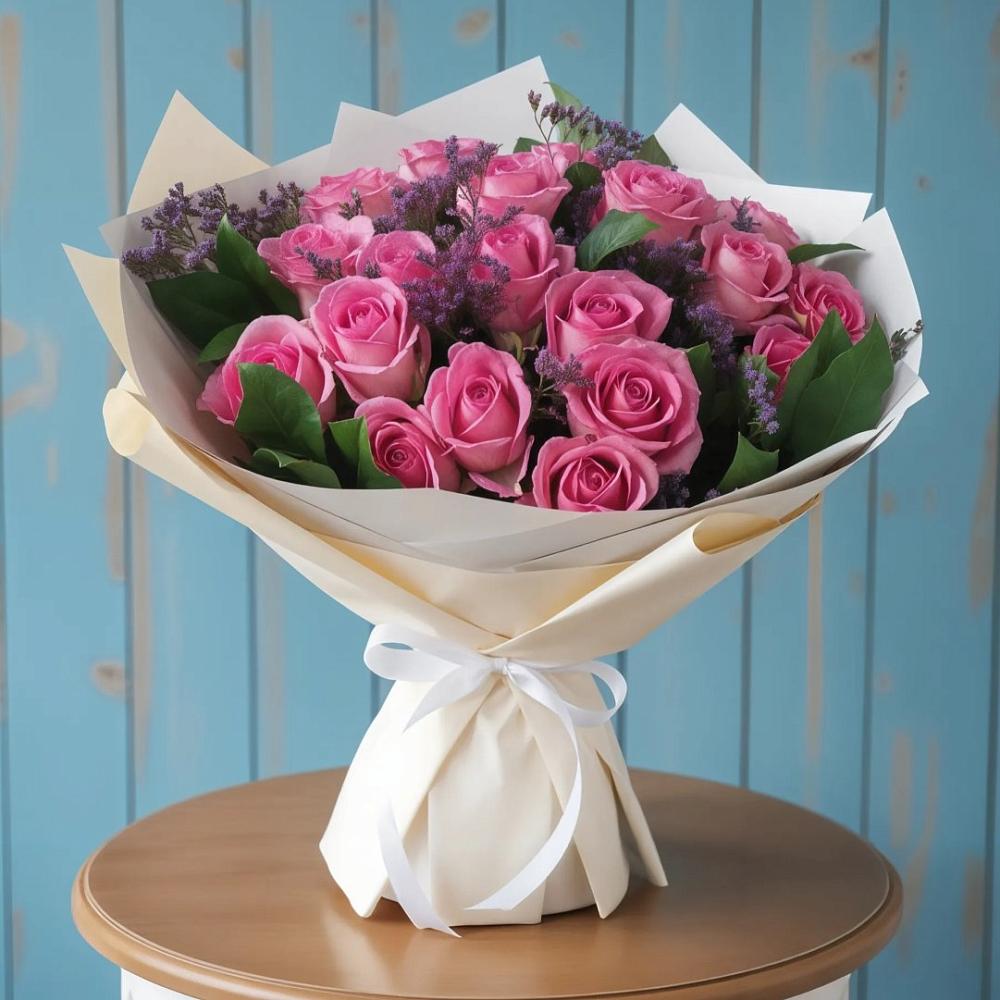 Букет цветов из: Розы в Алейске Алтайский край